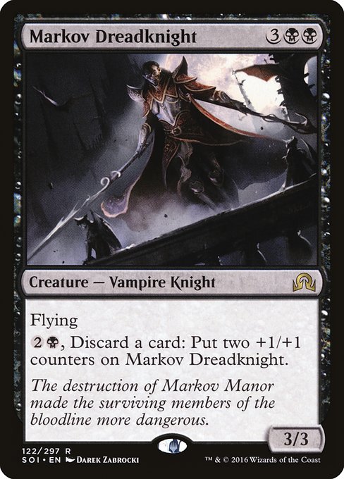 Markov Dreadknight from Shadows over Innistrad