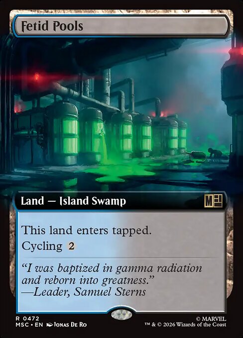 Fetid Pools from Marvel Super Heroes Commander