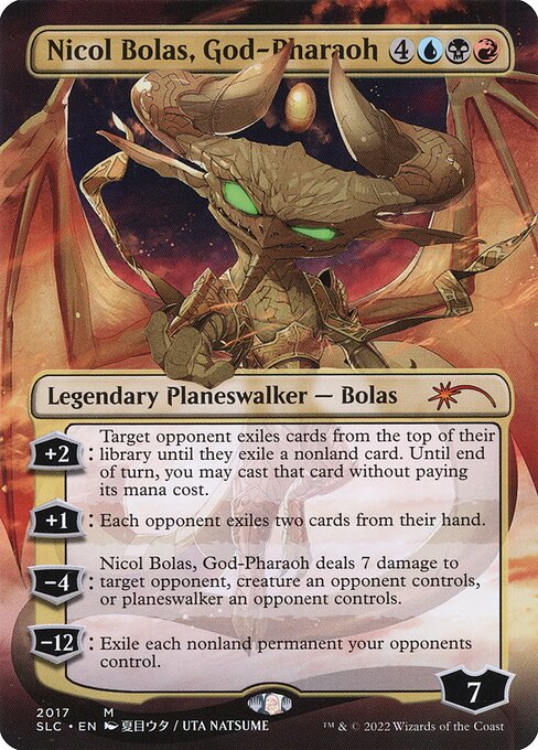 Nicol Bolas, God-Pharaoh highlighted card art