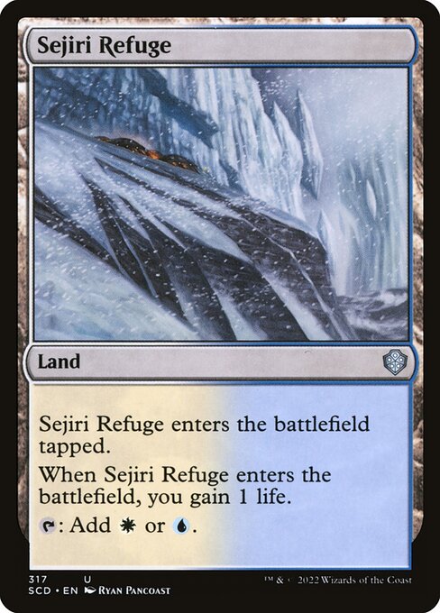 Sejiri Refuge highlighted card art