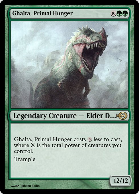 Ghalta, Primal Hunger from Magic Online Promos