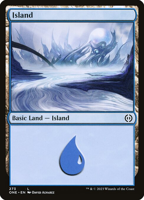 Island from Phyrexia: All Will Be One