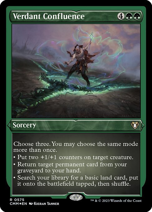 Verdant Confluence from Commander Masters