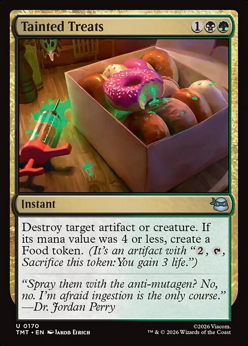 Tainted Treats from Teenage Mutant Ninja Turtles