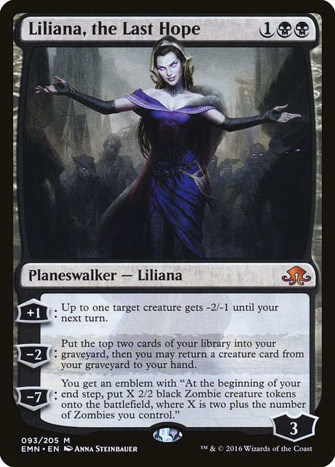 Liliana, the Last Hope from Eldritch Moon