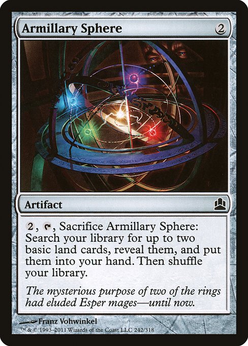 Armillary Sphere from Commander 2011