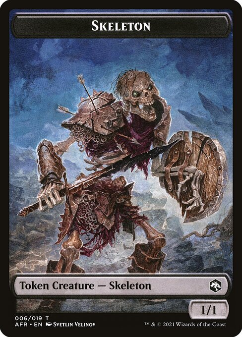 Skeleton from Adventures in the Forgotten Realms Tokens