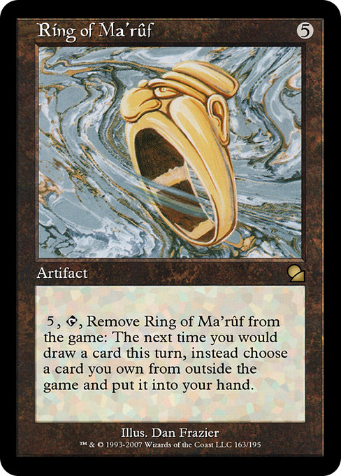 Ring of Ma'rûf highlighted card art