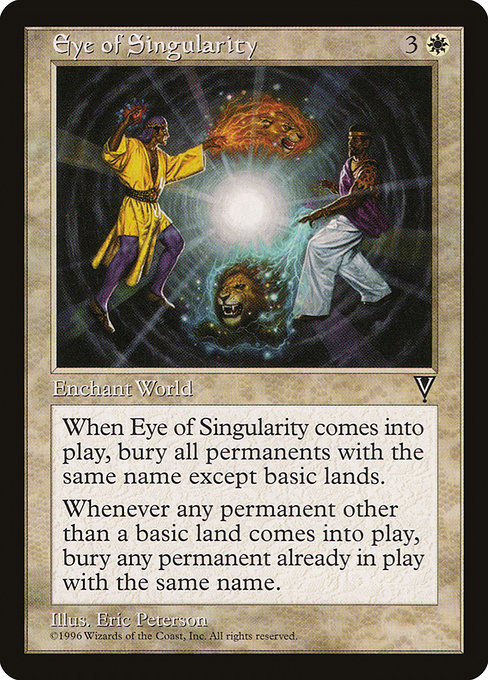 Eye of Singularity highlighted card art