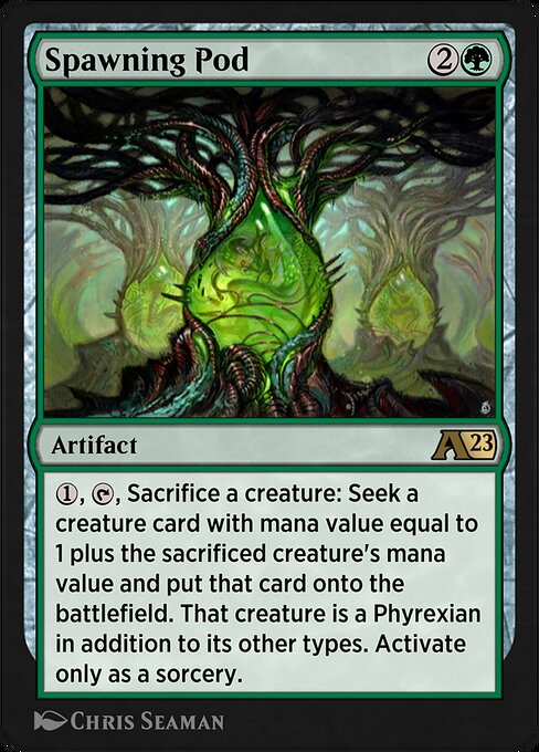 Spawning Pod highlighted card art