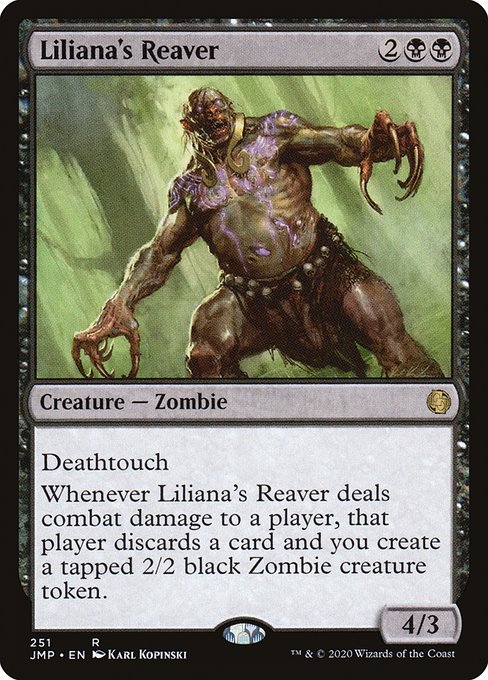 Liliana's Reaver highlighted card art