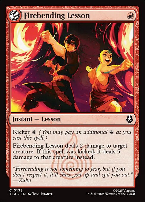 Firebending Lesson from Avatar: The Last Airbender