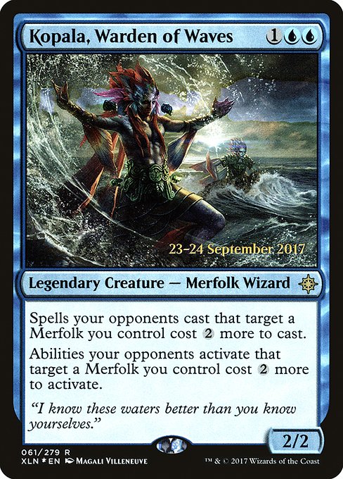 Kopala, Warden of Waves from Ixalan Promos