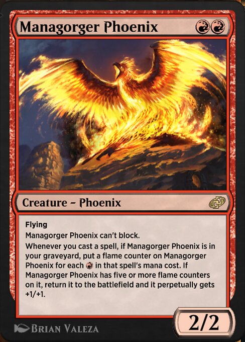 Managorger Phoenix highlighted card art