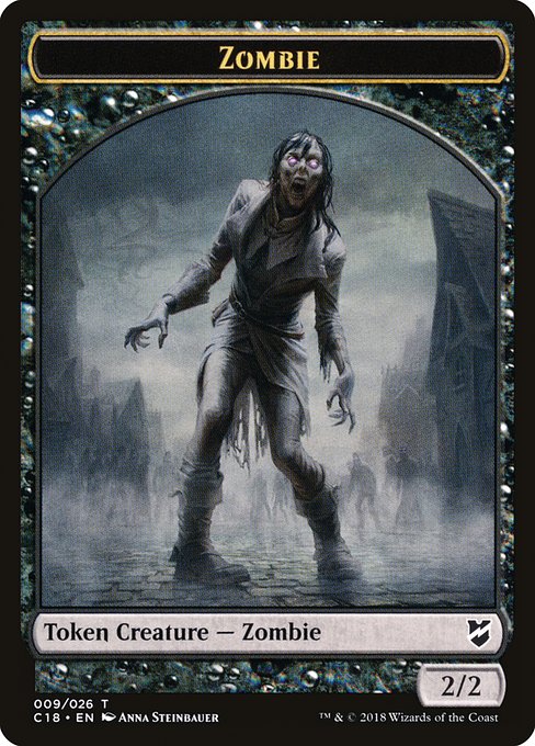 Zombie from Commander 2018 Tokens