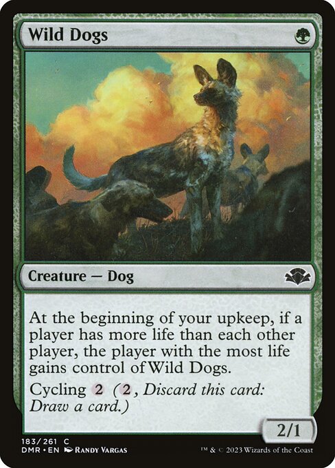 Wild Dogs from Dominaria Remastered
