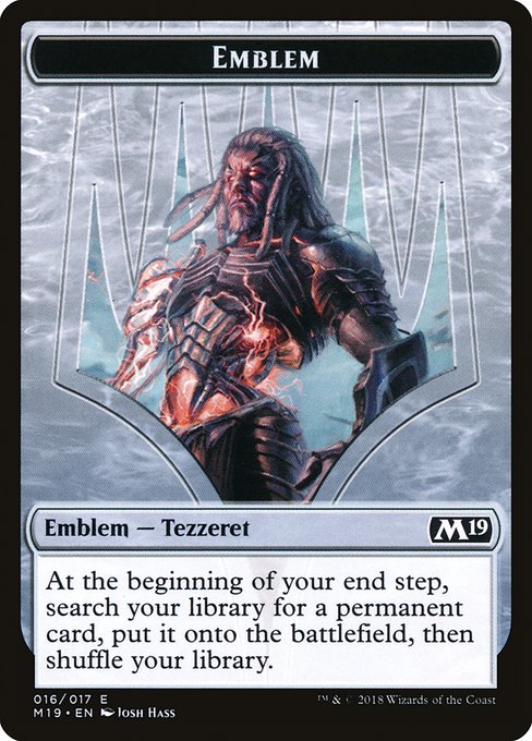 Tezzeret, Artifice Master Emblem highlighted card art