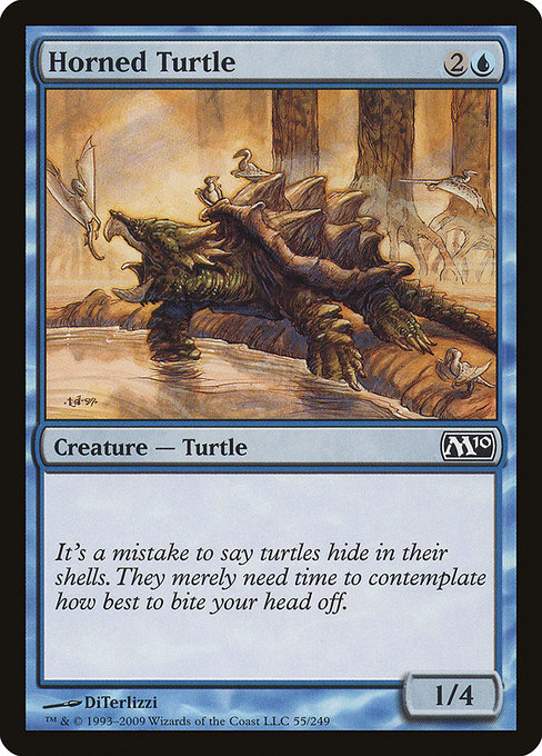 Horned Turtle from Magic 2010