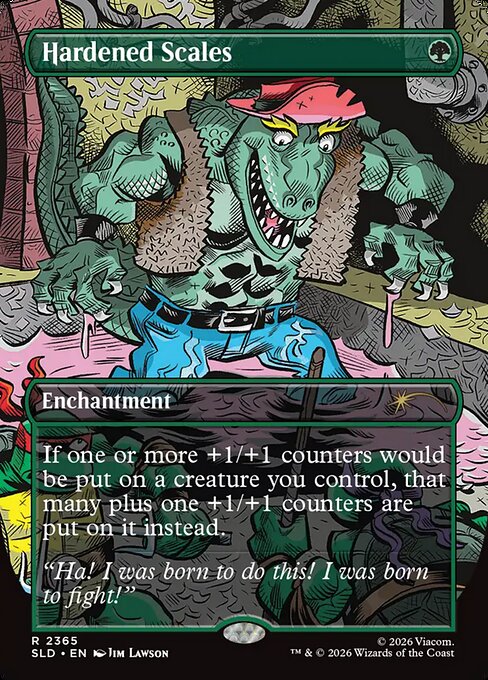Hardened Scales from Secret Lair Drop