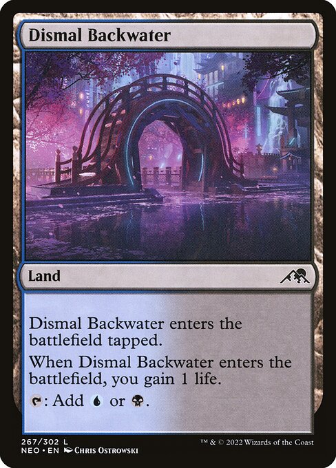 Dismal Backwater from Kamigawa: Neon Dynasty