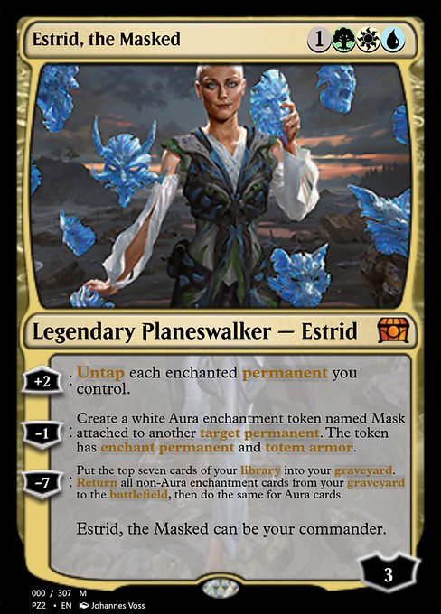 Estrid, the Masked highlighted card art