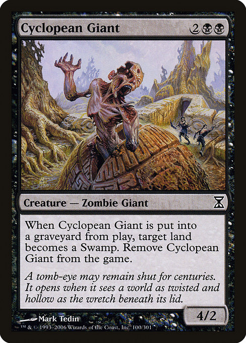 Cyclopean Giant highlighted card art