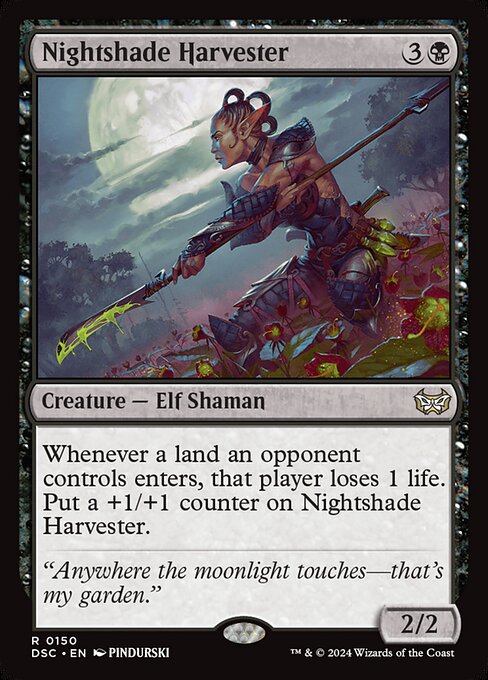 Nightshade Harvester highlighted card art