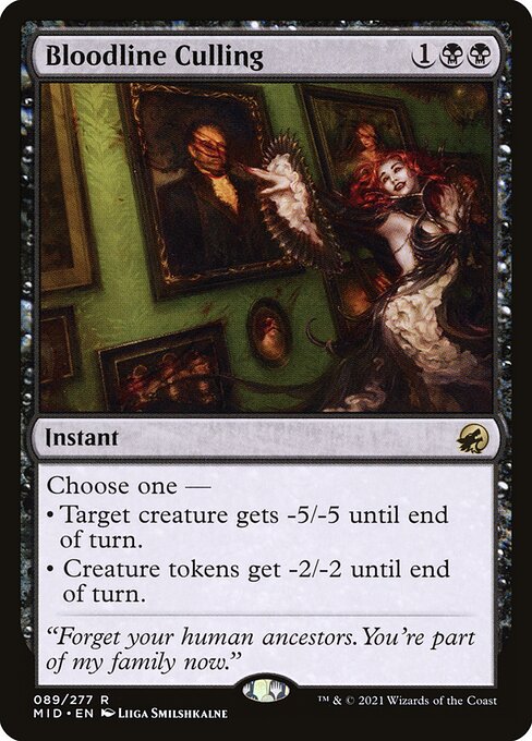 Bloodline Culling from Innistrad: Midnight Hunt