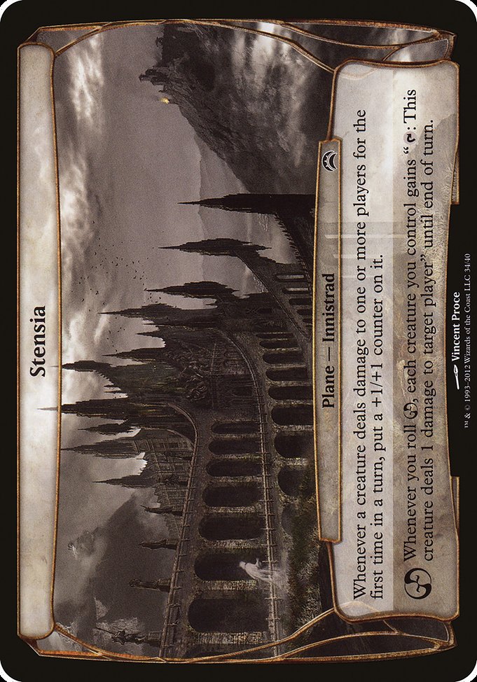 Stensia from Planechase 2012 Planes