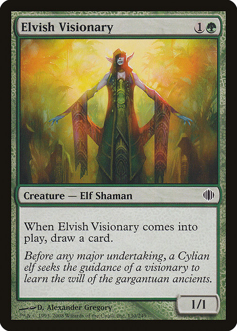 Elvish Visionary from Shards of Alara