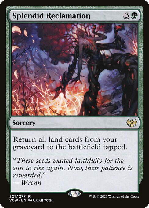 Splendid Reclamation from Innistrad: Crimson Vow