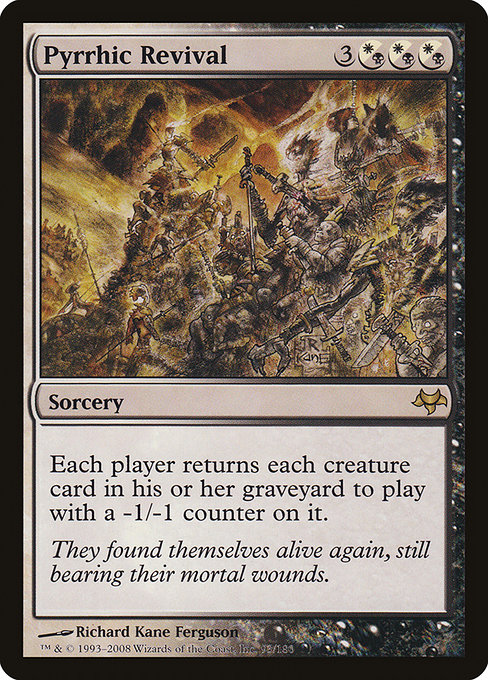 Pyrrhic Revival highlighted card art
