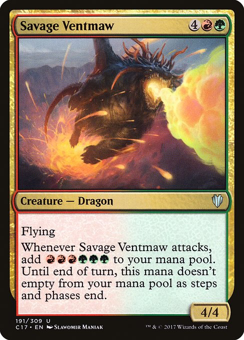 Savage Ventmaw from Commander 2017