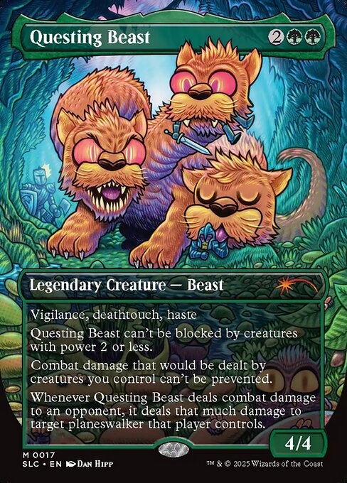 Questing Beast from Secret Lair Countdown
