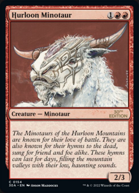 Hurloon Minotaur from 30th Anniversary Edition