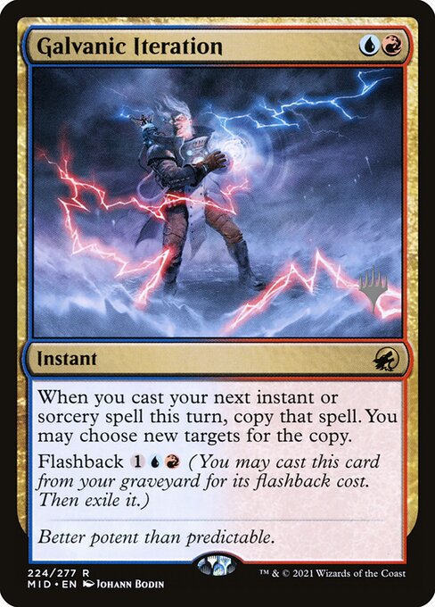 Galvanic Iteration from Innistrad: Midnight Hunt Promos