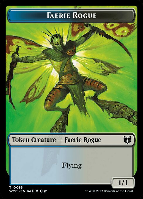 Faerie Rogue highlighted card art