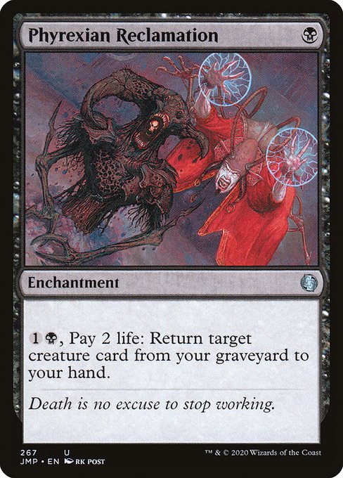 Phyrexian Reclamation from Jumpstart