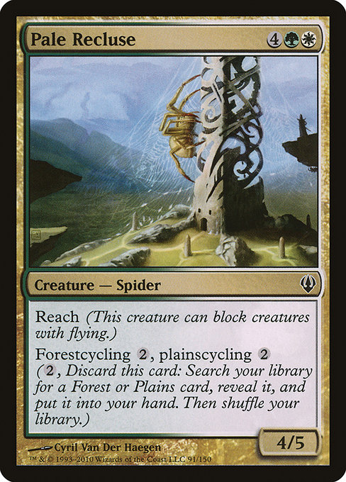 Pale Recluse highlighted card art