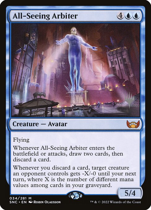 All-Seeing Arbiter from Streets of New Capenna Promos