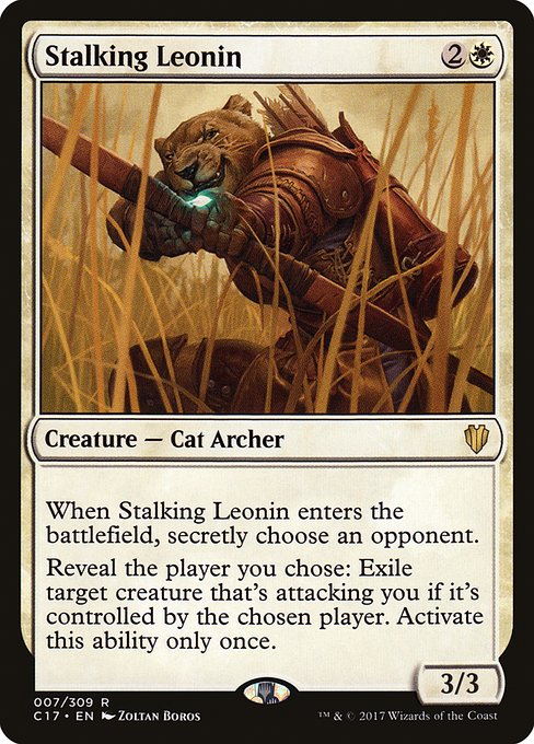 Stalking Leonin from Commander 2017