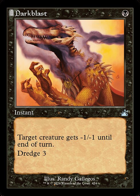 Darkblast highlighted card art