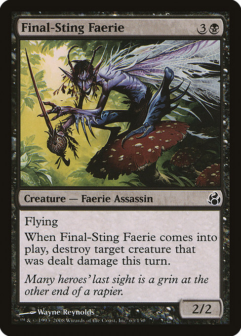 Final-Sting Faerie highlighted card art