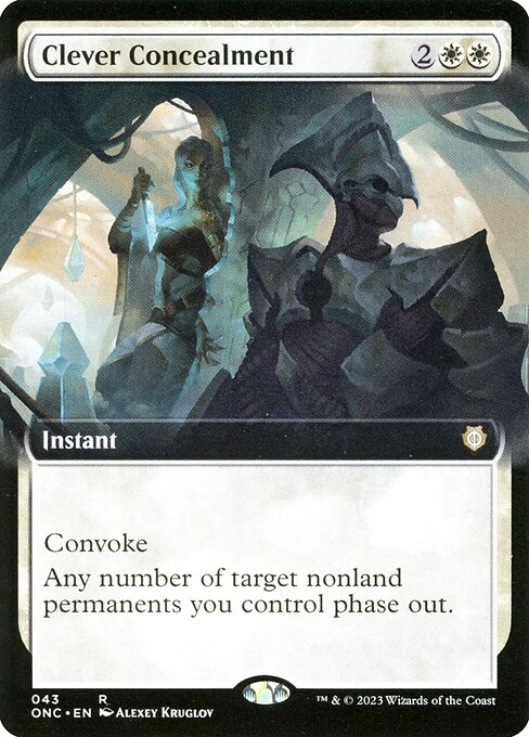 Clever Concealment from Phyrexia: All Will Be One Commander