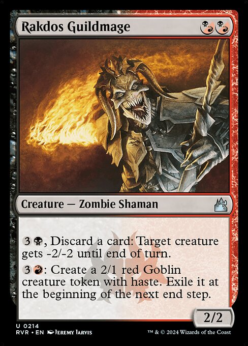 Rakdos Guildmage highlighted card art