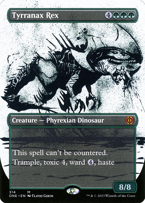Tyrranax Rex from Phyrexia: All Will Be One