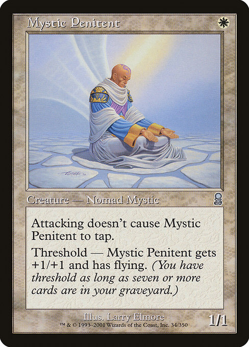 Mystic Penitent highlighted card art