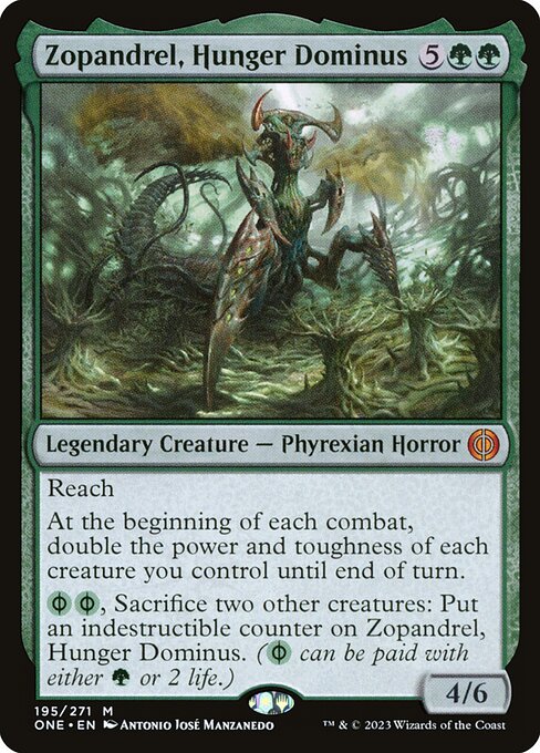 Zopandrel, Hunger Dominus from Phyrexia: All Will Be One