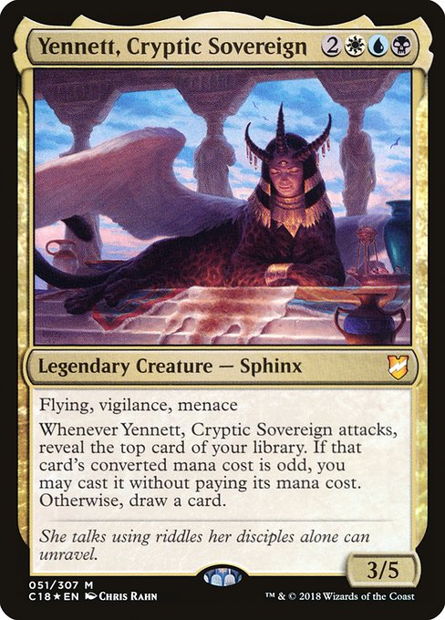 Yennett, Cryptic Sovereign from Commander 2018
