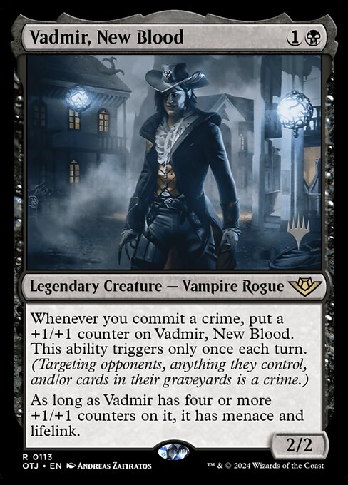 Vadmir, New Blood from Outlaws of Thunder Junction Promos